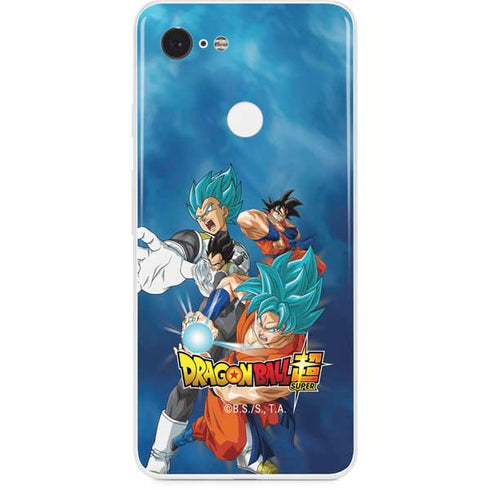 Dragon Ball Super Goku Vegeta Super Ball Google Pixel 3 Skin